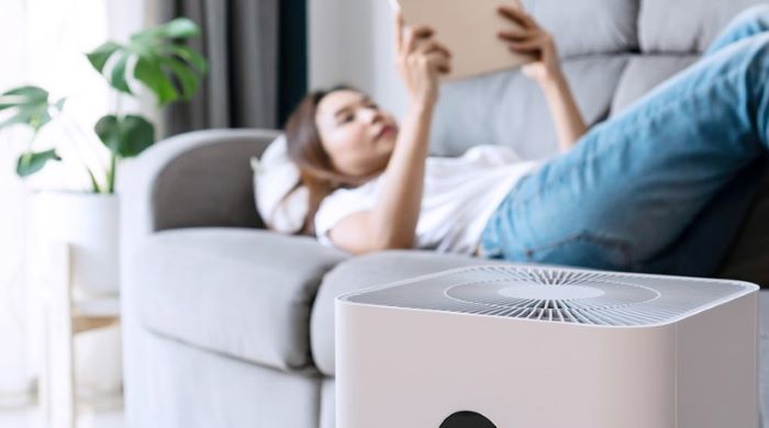 Air purifiers can help improve the air quality in your home.